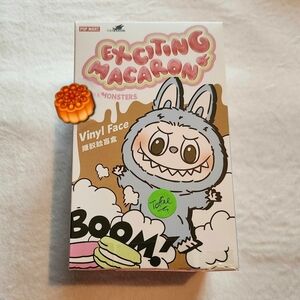 POP MART THE MONSTERS Toffee Exciting Macaron Vinyl Plush Pendent 🥮